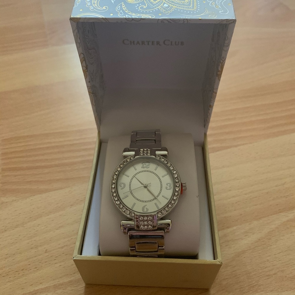 Charter club bigger watch silver - Picture 2 of 5